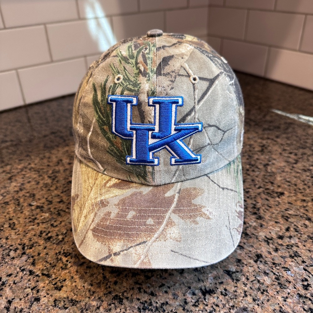 Kentucky Wildcats 47 Brand Franchise Relaxed Fit Cap Hat Small Camo Cotton